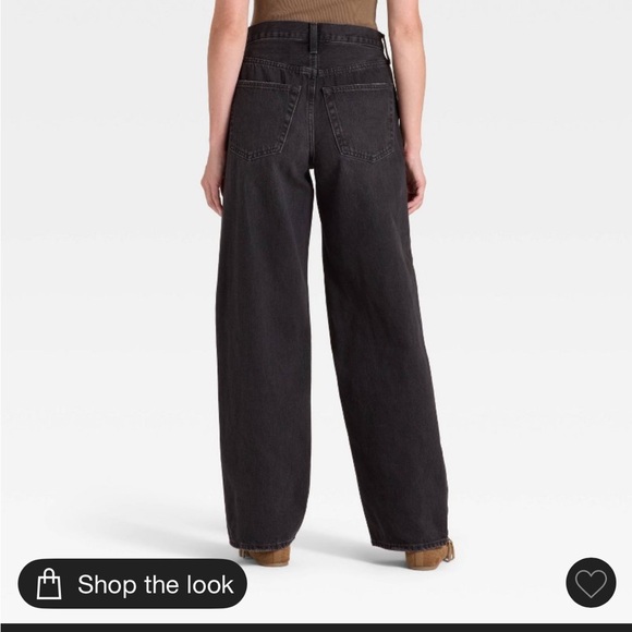 Universal Thread Dark Gray Baggy Jeans - Picture 2 of 5